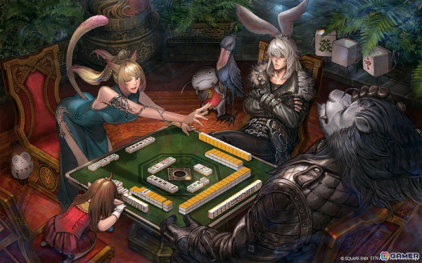 「FFXIV 新春ドマ式麻雀大会2025」が1月19日に放送！ゲストで立花慎之介さん、松野泰己氏、齊藤陽介氏が出演の画像2