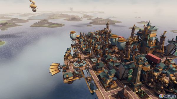 浮遊都市を築きながら世界を冒険する街づくりRPG「Airborne Empire」の早期アクセスがSteamにて開始！の画像2