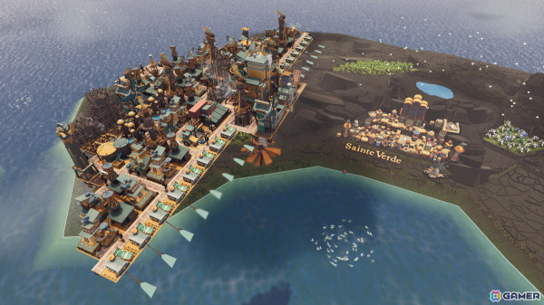 浮遊都市を築きながら世界を冒険する街づくりRPG「Airborne Empire」の早期アクセスがSteamにて開始！の画像3