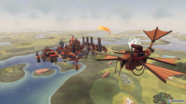 浮遊都市を築きながら世界を冒険する街づくりRPG「Airborne Empire」の早期アクセスがSteamにて開始！の画像5