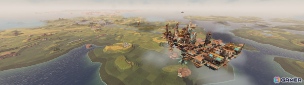 浮遊都市を築きながら世界を冒険する街づくりRPG「Airborne Empire」の早期アクセスがSteamにて開始！の画像6