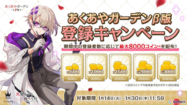 「悪魔王子と操り人形」公式Webファンコミュニティ「あくあやガーデンβ版」がオープン！ストーリーやファン同士の交流などを楽しめるの画像3