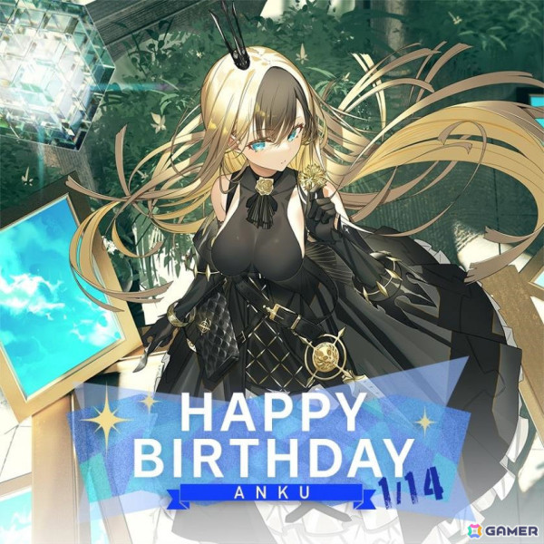 「リバースブルー×リバースエンド」闇虹（CV：寺澤百花）のバースデーキャンペーンが開催！ピックアップ契約に加え獲得信頼度が1.5倍にの画像1