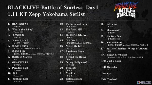「ブラスタ」リアルライブ「BLACK LIVE -Battle of Starless-」のオフィシャルレポートが公開！各勢力間で揺れ動くシナリオ仕立てのライブにの画像12