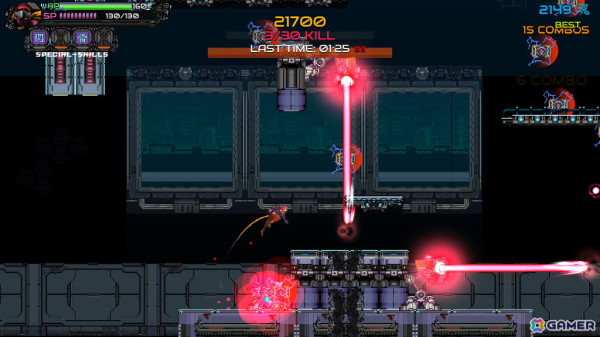 Switch版「Ninja Issen(忍者一閃)」がダウンロード専用で2月20日に配信!サイバーパンクの未来都市を舞台にした超高速ハイパー忍者アクションゲームの画像