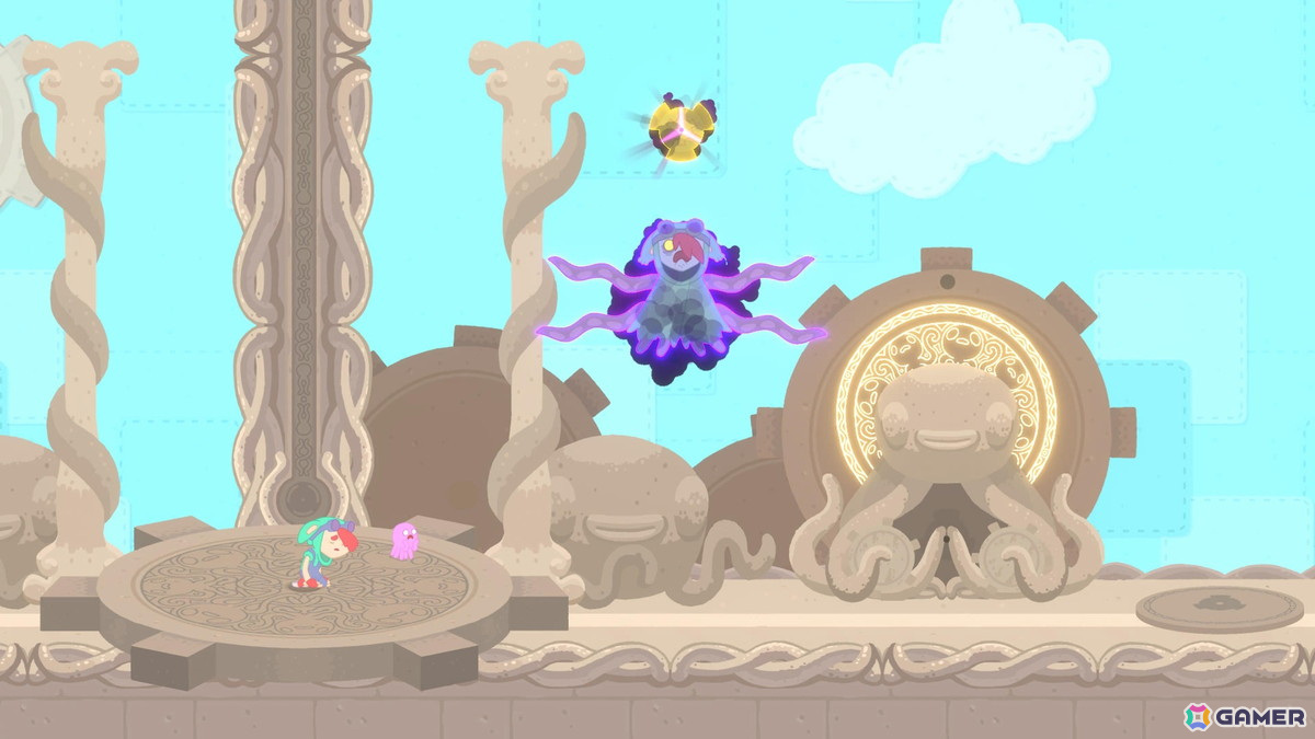 空想世界に迷い込んだ少年が小さなタコと大冒険！2Dプラットフォーマーゲーム「プロムナード 少年ニモとルルの夢の世界」がPS5/Switchで1月30日に配信の画像9