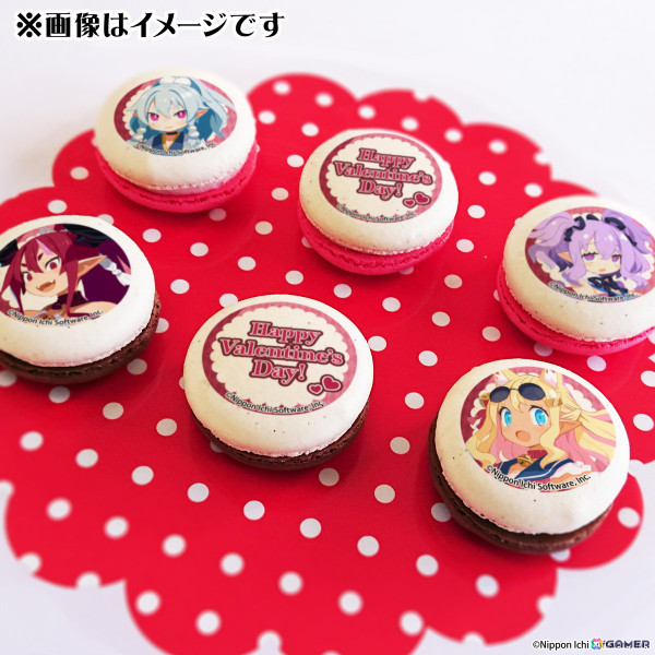 「魔界戦記ディスガイア」シリーズ バレンタインスイーツとしてケーキとマカロンが発売決定！1月21日までに予約すると5％OFFになるキャンペーンもの画像