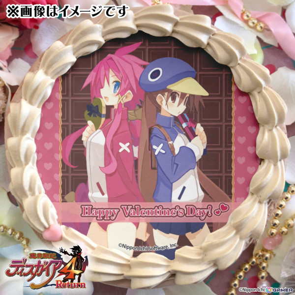 「魔界戦記ディスガイア」シリーズ バレンタインスイーツとしてケーキとマカロンが発売決定！1月21日までに予約すると5％OFFになるキャンペーンもの画像