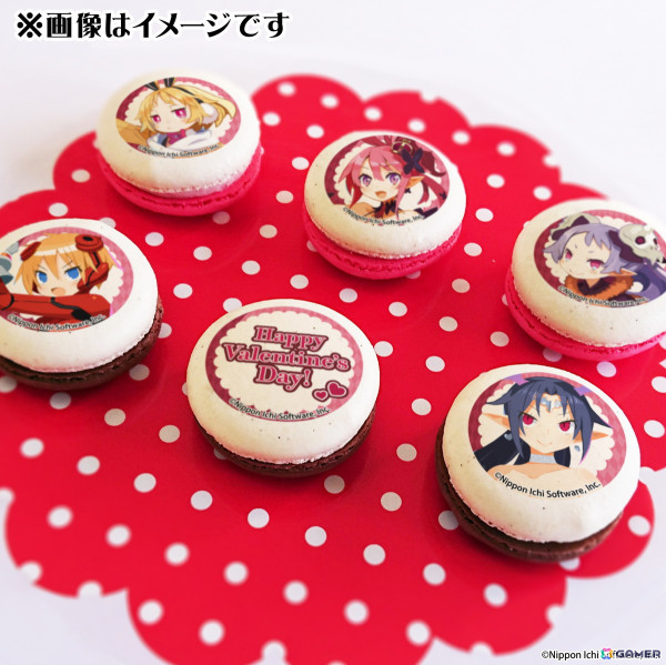 「魔界戦記ディスガイア」シリーズ バレンタインスイーツとしてケーキとマカロンが発売決定！1月21日までに予約すると5％OFFになるキャンペーンもの画像