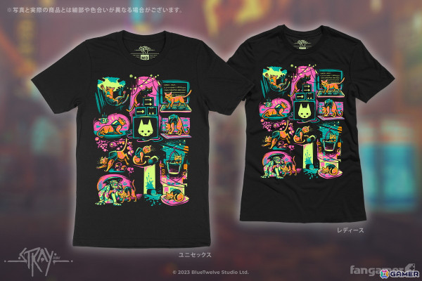 「Stray」よりTシャツ、ピンバッジ、ステッカーセットがFangamer Japanで販売開始！「2025年新春初売祭」の2周目もスタートの画像4