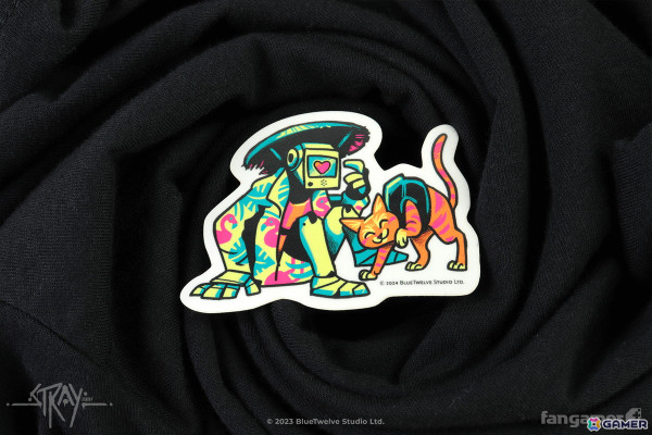 「Stray」よりTシャツ、ピンバッジ、ステッカーセットがFangamer Japanで販売開始！「2025年新春初売祭」の2周目もスタートの画像6
