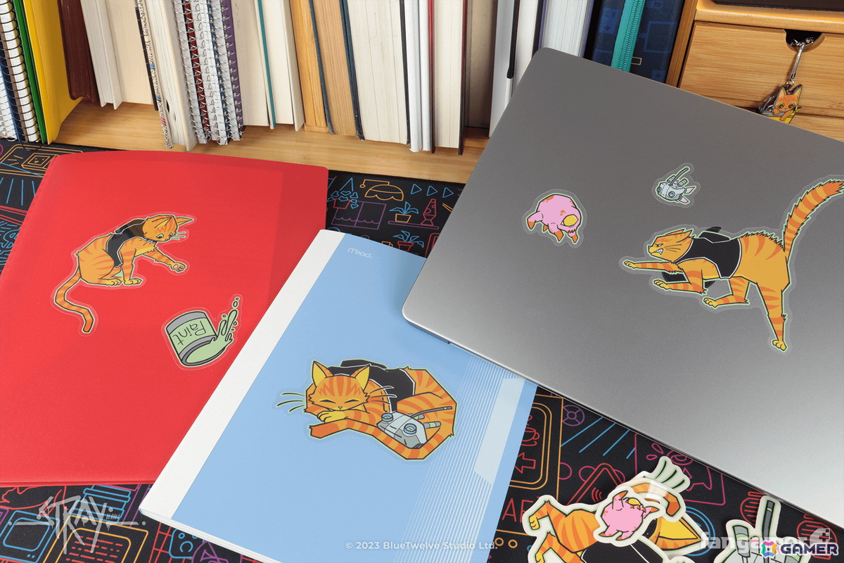「Stray」よりTシャツ、ピンバッジ、ステッカーセットがFangamer Japanで販売開始!「2025年新春初売祭」の2周目もスタートの画像