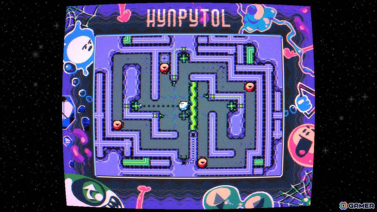 免疫系の細胞がミクロの世界を冒険する倉庫番パズルアクションゲーム「HYNPYTOL」のSwitch版が発売！の画像4