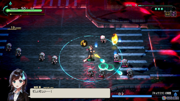 悪霊と戦うツインスティックシューター「宵祓い探偵 ミアズマブレイカー」がSwitch向けに発売！自分好みのビルドを組んで全方位から迫る悪霊を除霊しようの画像4