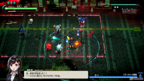 悪霊と戦うツインスティックシューター「宵祓い探偵 ミアズマブレイカー」がSwitch向けに発売！自分好みのビルドを組んで全方位から迫る悪霊を除霊しようの画像5