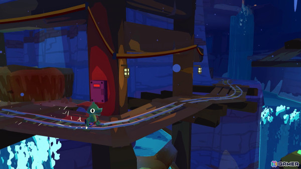 小さなワニの冒険を描くほのぼのオープンワールドアドベンチャー「Lil Gator Game」の拡張DLC「In the Dark」が発表！配信合わせで日本語に対応予定の画像