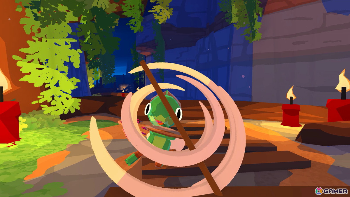 小さなワニの冒険を描くほのぼのオープンワールドアドベンチャー「Lil Gator Game」の拡張DLC「In the Dark」が発表！配信合わせで日本語に対応予定の画像10