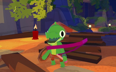 小さなワニの冒険を描くほのぼのオープンワールドアドベンチャー「Lil Gator Game」の拡張DLC「In the Dark」が発表！配信合わせで日本語に対応予定