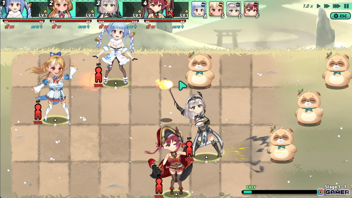 「ホロライブ」のディフェンスゲーム「HOLOSAGA: Invasion ofthe holoX」が「holo Indie」としてリリース！「holoX」率いる軍勢から陣地を守り抜こうの画像4