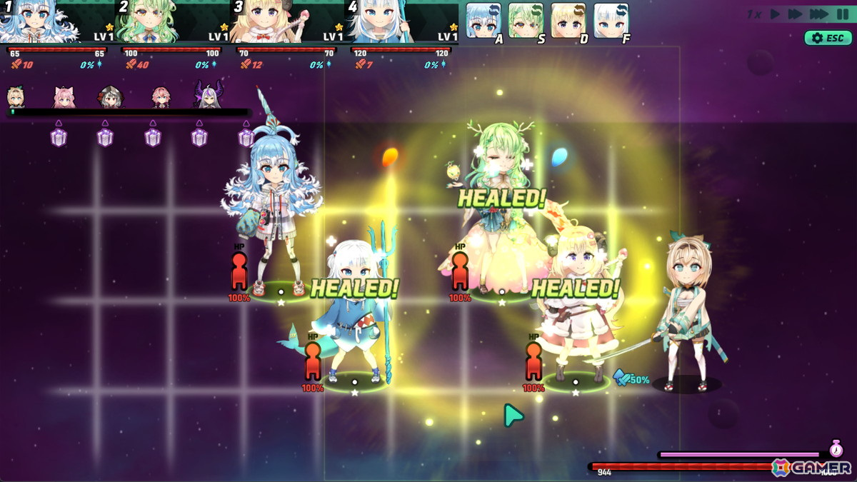 「ホロライブ」のディフェンスゲーム「HOLOSAGA: Invasion ofthe holoX」が「holo Indie」としてリリース！「holoX」率いる軍勢から陣地を守り抜こうの画像5