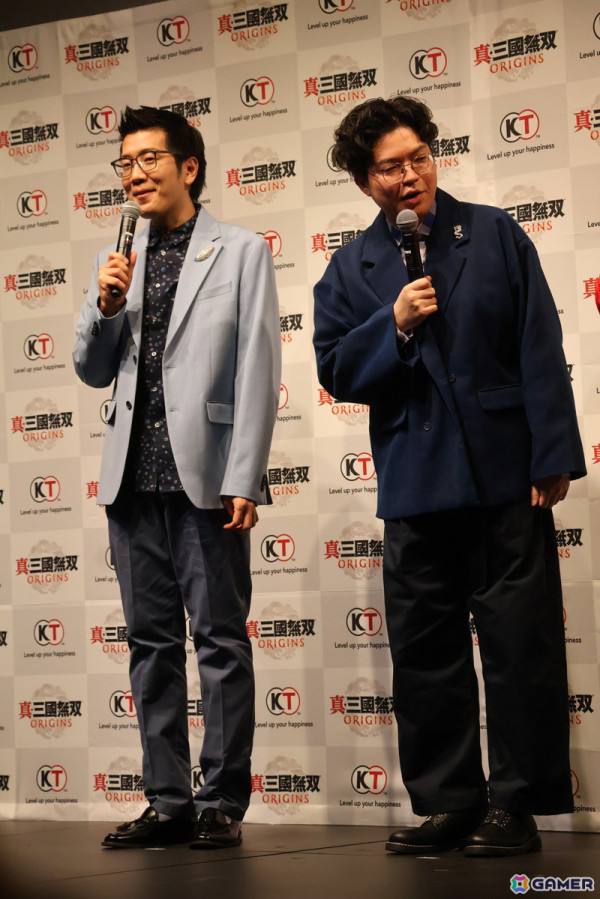 「真・三國無双 ORIGINS」完成発表会レポート――オズワルド・真空ジェシカ・ヤーレンズが大喜利でお笑い界の“覇”を競い合う！？の画像9