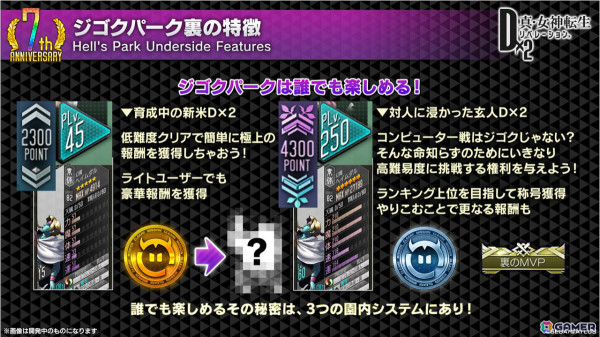 「D2メガテン」魔獣 ロストネームなどを入手可能なPvEコンテンツ「ジゴクパーク裏」や地母神 ジョカ（CV：竹達彩奈）が登場！多身合体には天魔 アスラが追加の画像19