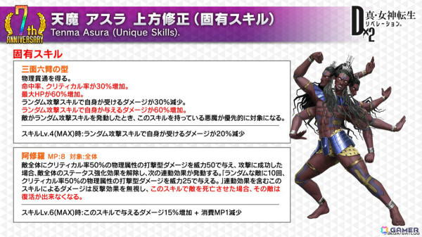 「D2メガテン」魔獣 ロストネームなどを入手可能なPvEコンテンツ「ジゴクパーク裏」や地母神 ジョカ（CV：竹達彩奈）が登場！多身合体には天魔 アスラが追加の画像33