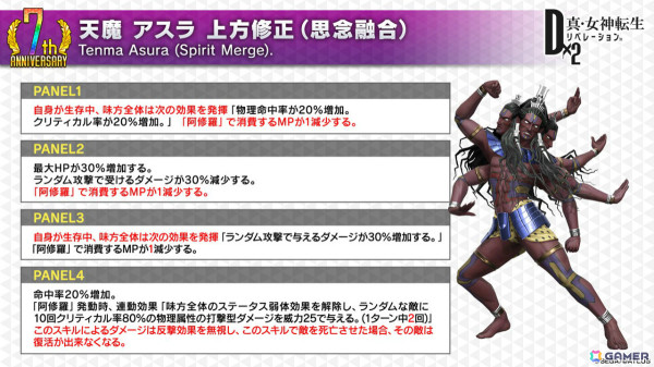 「D2メガテン」魔獣 ロストネームなどを入手可能なPvEコンテンツ「ジゴクパーク裏」や地母神 ジョカ（CV：竹達彩奈）が登場！多身合体には天魔 アスラが追加の画像34