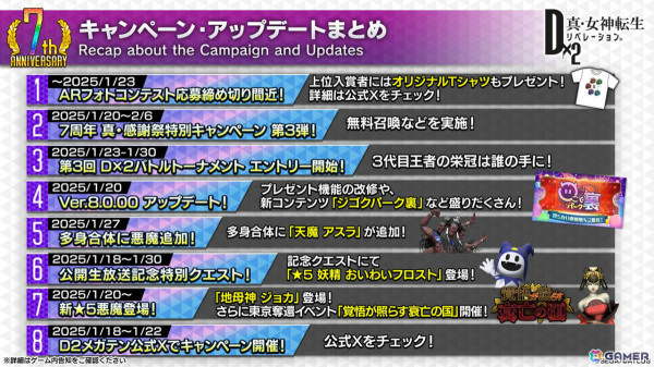 「D2メガテン」魔獣 ロストネームなどを入手可能なPvEコンテンツ「ジゴクパーク裏」や地母神 ジョカ（CV：竹達彩奈）が登場！多身合体には天魔 アスラが追加の画像49