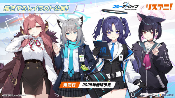 「ブルアカ」4周年記念グッズや赤いきつね＆緑のたぬきコラボ、一番くじVol.2、ミサキとカズサのASMRなどゲーム外情報が続々発表！の画像15
