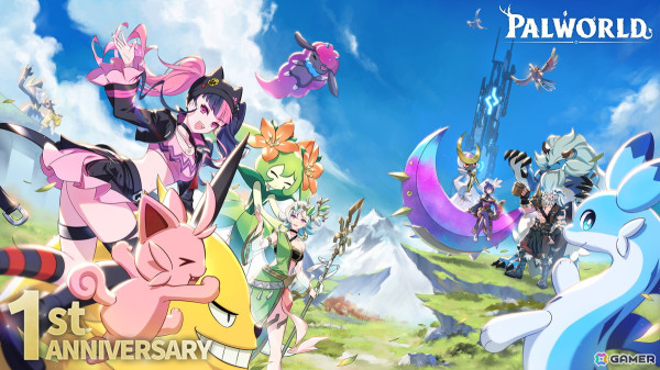 「Palworld / パルワールド」1周年記念の世界人気投票が開催！COOPでのクロスプレイ機能の追加など今後のロードマップもの画像1