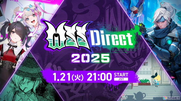 ワイソーシリアスのタイトルや最新情報、プレイデモを届ける「WSS Direct 2025」が1月21日21時より配信！ナレーターは水島大宙さんが担当の画像1