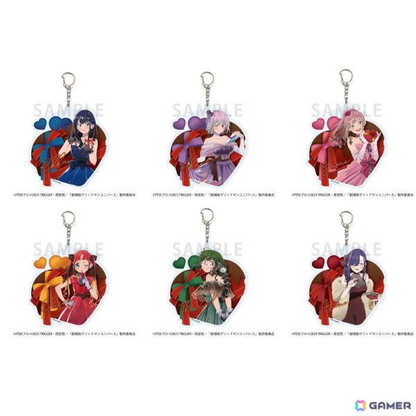 「グリッドマンユニバース」のオンラインくじが1月27日より「ゲマくじ」にて販売！アイテムにはドレス姿の描き下ろしイラストを使用の画像6