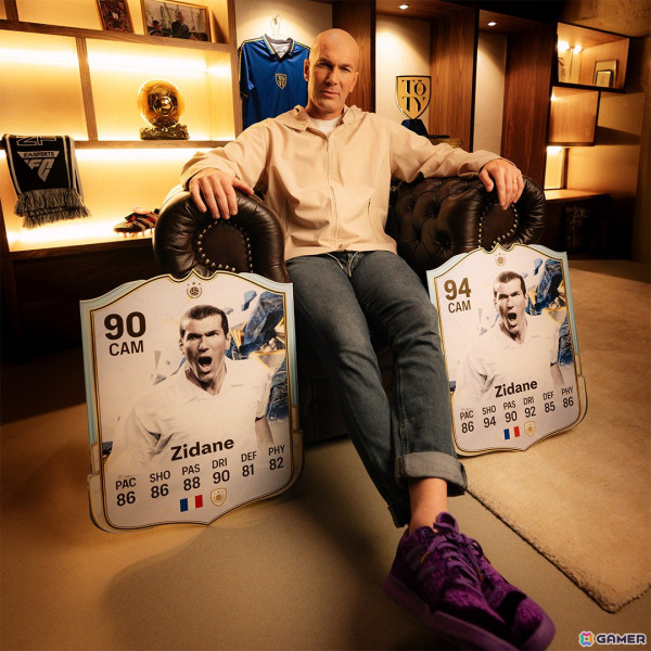 「EA SPORTS FC 25」年間最優秀チームを祝して「Zinedine Zidane TOTY 2002 アイコンアイテム」をプレイヤーに提供の画像1