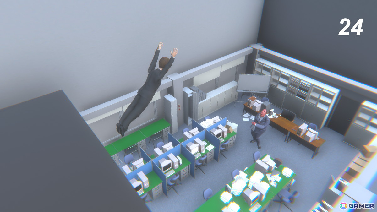 アクロバティックな土下座で困難を乗り越えるサラリーマンを描いたアクションゲーム「超土下座」がSteamで配信！の画像2
