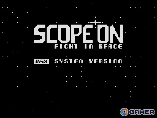 7種類の敵機を相手に爽快なプレイが楽しめるシューティングゲーム「スコープオン（MSX版）」がプロジェクトEGGで配信！の画像