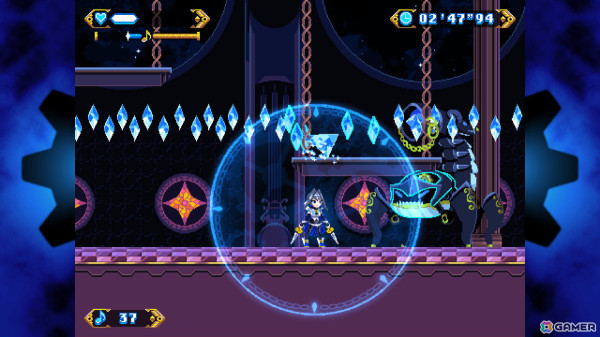 ホロライブEnglishのオーロ・クロニーさんを操るスタイリッシュ2Dアクション「Chrono Gear: Warden of Time」が3月にリリース！の画像