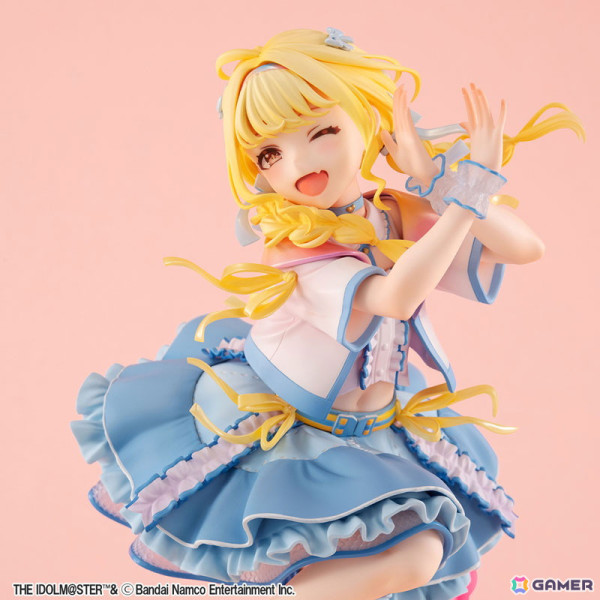 「学マス」ことねがゲーム内のSSRカード【世界一可愛い私】をモチーフに1/7スケールで立体化！台座はライブやステージをイメージの画像