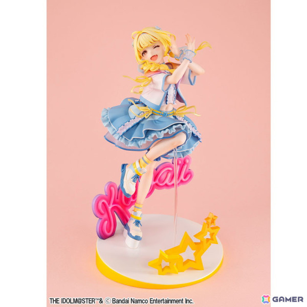 「学マス」ことねがゲーム内のSSRカード【世界一可愛い私】をモチーフに1/7スケールで立体化！台座はライブやステージをイメージの画像