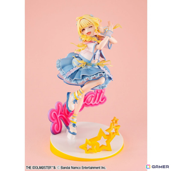 「学マス」ことねがゲーム内のSSRカード【世界一可愛い私】をモチーフに1/7スケールで立体化！台座はライブやステージをイメージの画像