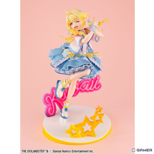 「学マス」ことねがゲーム内のSSRカード【世界一可愛い私】をモチーフに1/7スケールで立体化！台座はライブやステージをイメージの画像