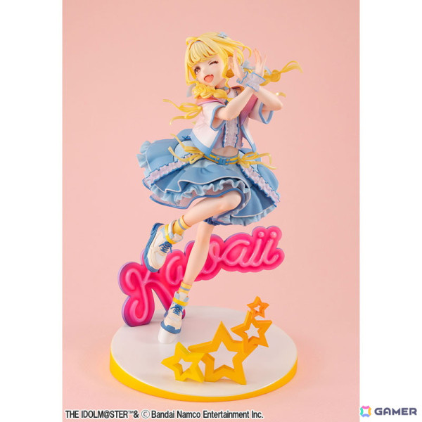 「学マス」ことねがゲーム内のSSRカード【世界一可愛い私】をモチーフに1/7スケールで立体化！台座はライブやステージをイメージの画像