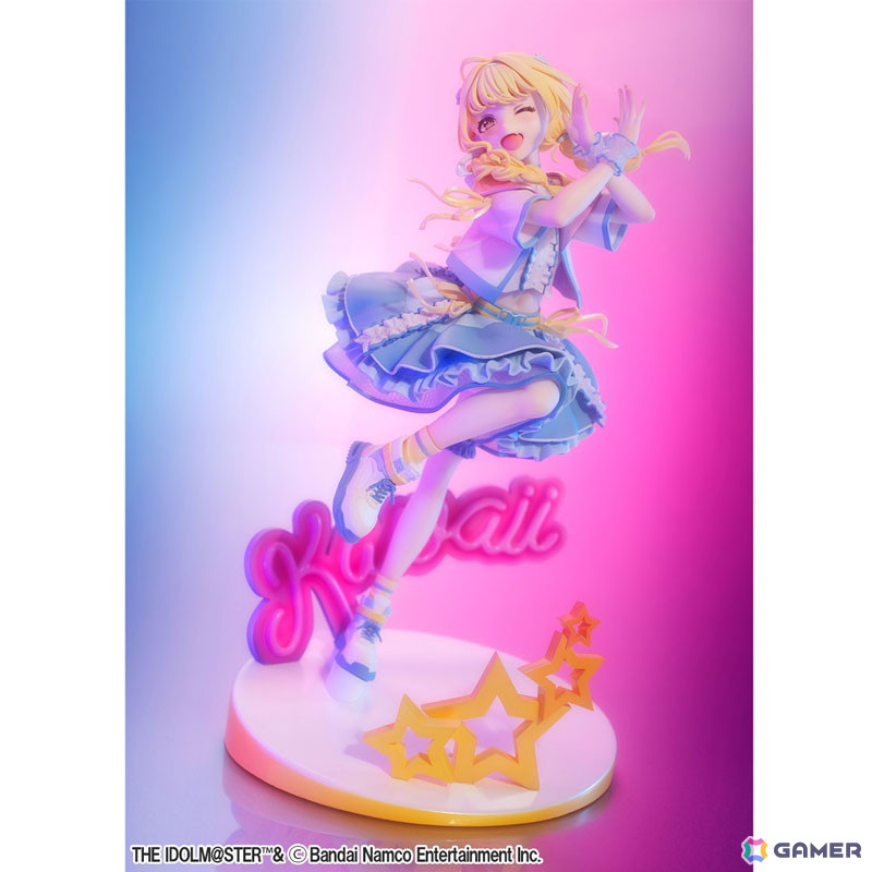 「学マス」ことねがゲーム内のSSRカード【世界一可愛い私】をモチーフに1/7スケールで立体化！台座はライブやステージをイメージの画像10