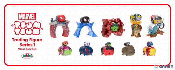 「ディズニー ツムツム」と「マーベル ツムツム」トレーディングフィギュアが国内販売開始！今後もシリーズ展開を予定の画像2