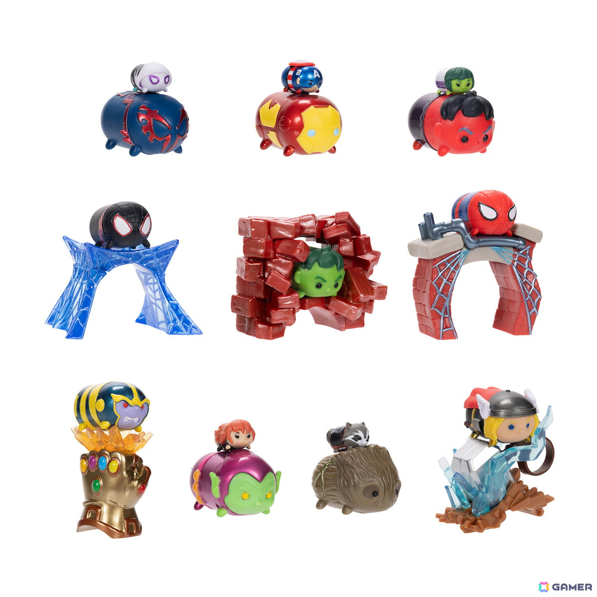 「ディズニー ツムツム」と「マーベル ツムツム」トレーディングフィギュアが国内販売開始！今後もシリーズ展開を予定の画像8