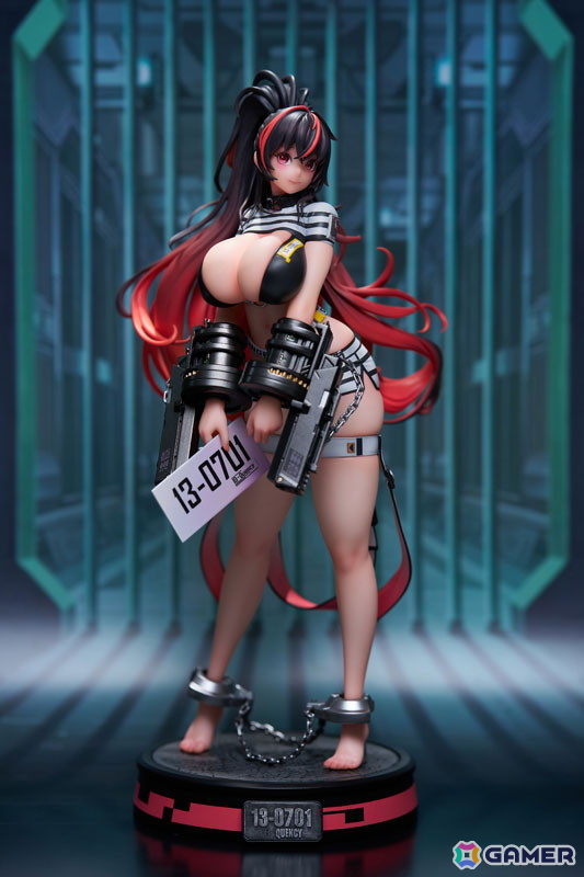 「勝利の女神：NIKKE」よりクエンシーの1/6スケールフィギュアが登場！専用台座も付属の画像3