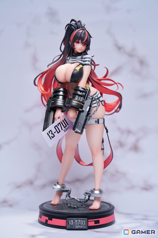 「勝利の女神：NIKKE」よりクエンシーの1/6スケールフィギュアが登場！専用台座も付属の画像4