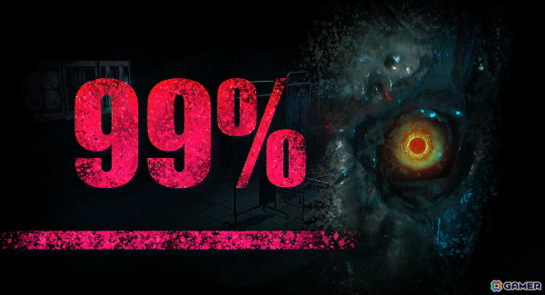 不気味な研究施設を舞台にした一人称視点のホラーゲーム「99％ -残された被検体-」がSteamでリリース！の画像1