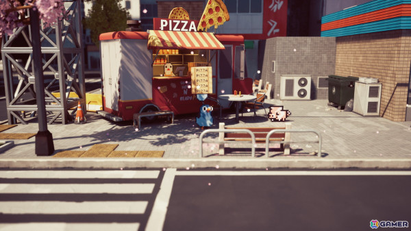ジャンプアクションゲーム「グーグーピザ：ピザを宇宙ステーションに配達するって？店長、それはちょっと無理じゃないですか！？」が本日17時よりSteamで配信予定！の画像