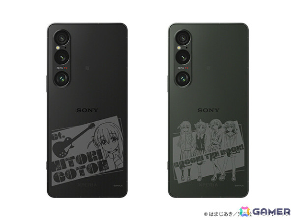 アニメ「ぼっち・ざ・ろっく！」オリジナルデザインが刻印された「Xperia 1 VI」SIMフリーモデルの注文受付が開始！の画像4